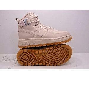 Nike Women's AF1 HI UT 2.0 Fossil Stone Pearl White DC3584-200 Size 8